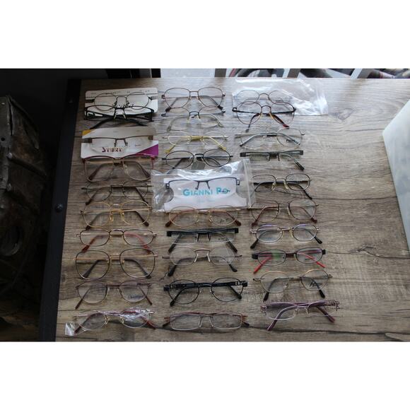 125 Assorted New Eyeglasses Frames Bulk